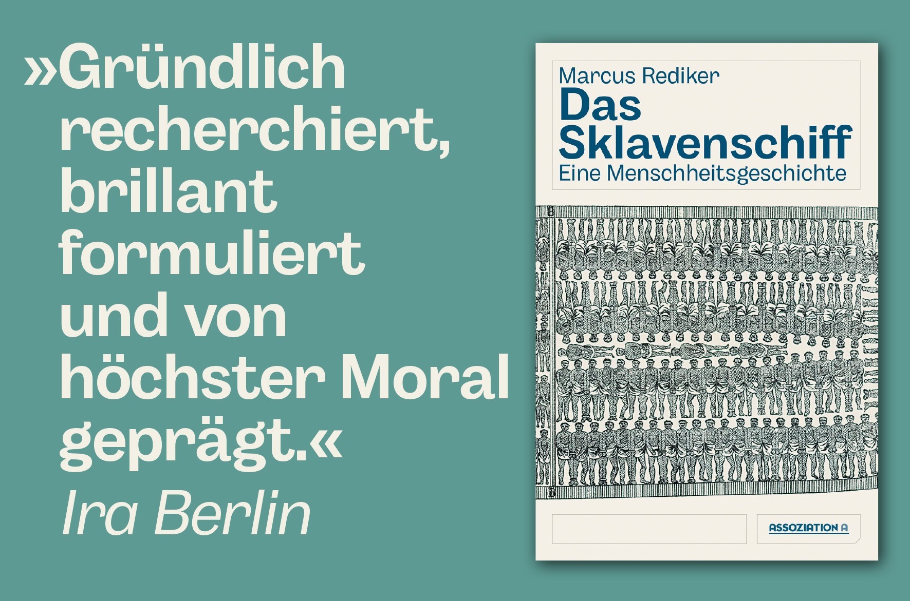 Das Sklavenschiff: Lesung mit Marcus Rediker in Berlin