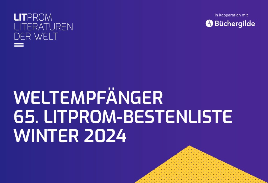 Mauricio Rosencof auf Platz 1 der Litprom-Bestenliste